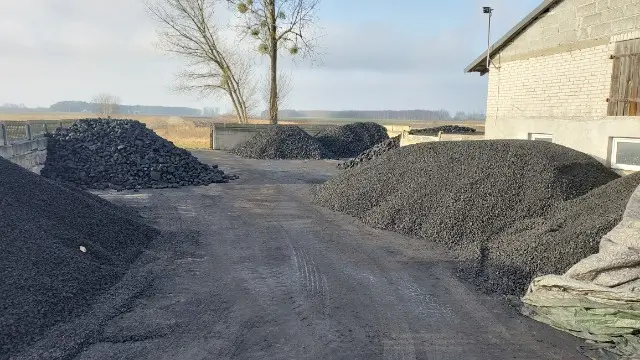 Plac składu opału w Sypieniu